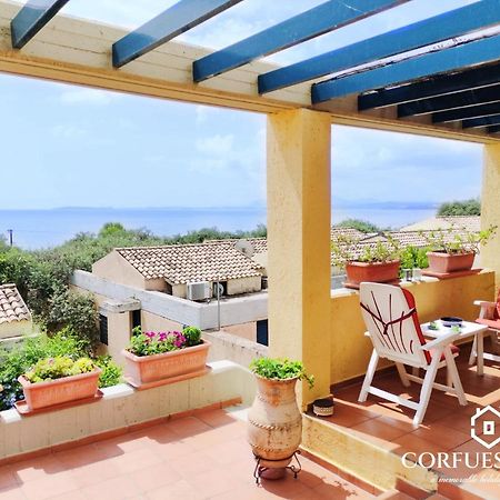 Mira El Mar By Corfuescapes Villa Barbati Exterior foto