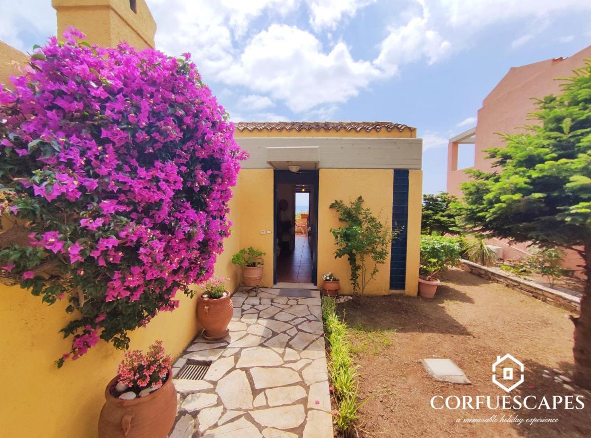 Mira El Mar By Corfuescapes Villa Barbati Exterior foto