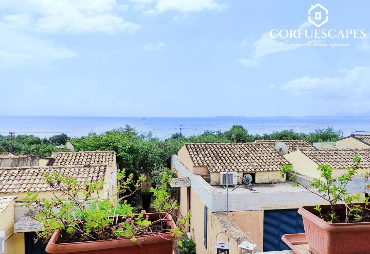 Mira El Mar By Corfuescapes Villa Barbati Exterior foto